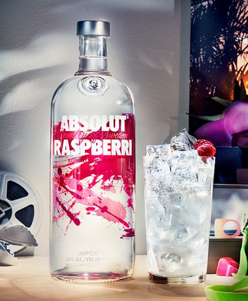 Ruou Vodka Absolut Raspberri 2
