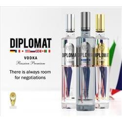 Rượu Vodka Diplomat 0.5L