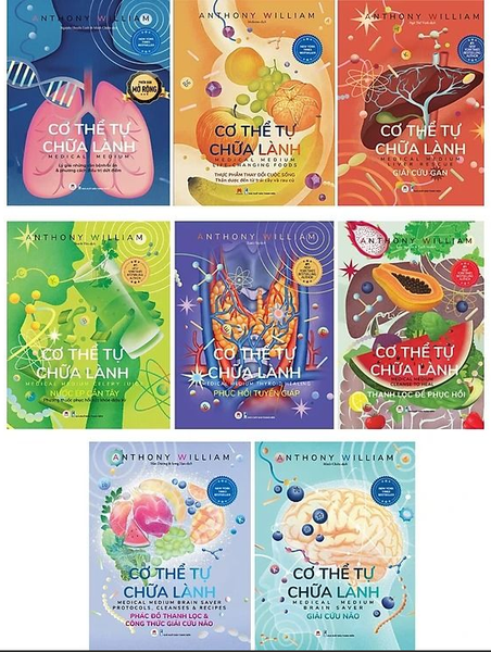 Cơ Thể Tự Chữa Lành (Bộ 8 Cuốn) Anthony William