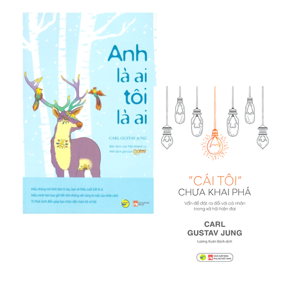 Combo (2 Cuốn Sách) Cái Tôi Chưa Khai Phá + Anh Là Ai Tôi Là Ai (Carl Gustav Jung)