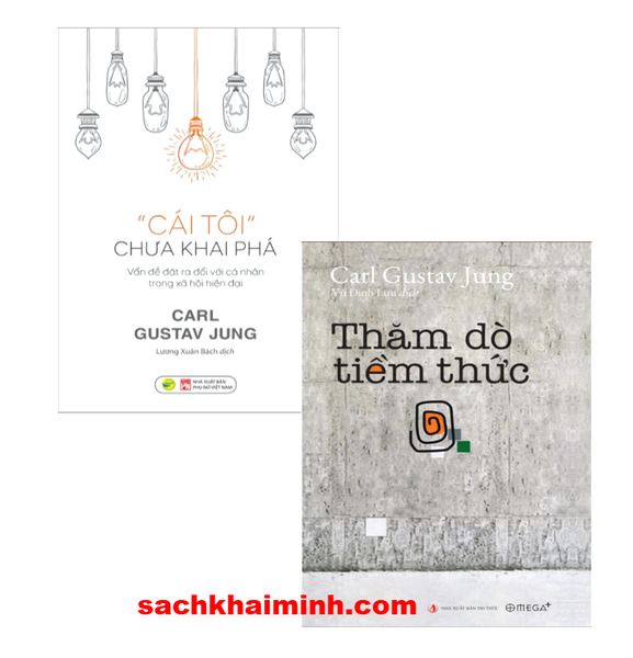 Combo (2 Cuốn Sách) Cái Tôi Chưa Khai Phá + Thăm Dò Tiềm Thức (Carl Jung)