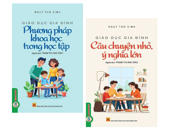 Combo (2 Cuốn Sách) Giáo Dục Gia Đình: Câu Chuyện Nhỏ Ý Nghĩa Lớn + Phương Pháp Khoa Học Trong Học Tập (Ngụy Thư Sinh)