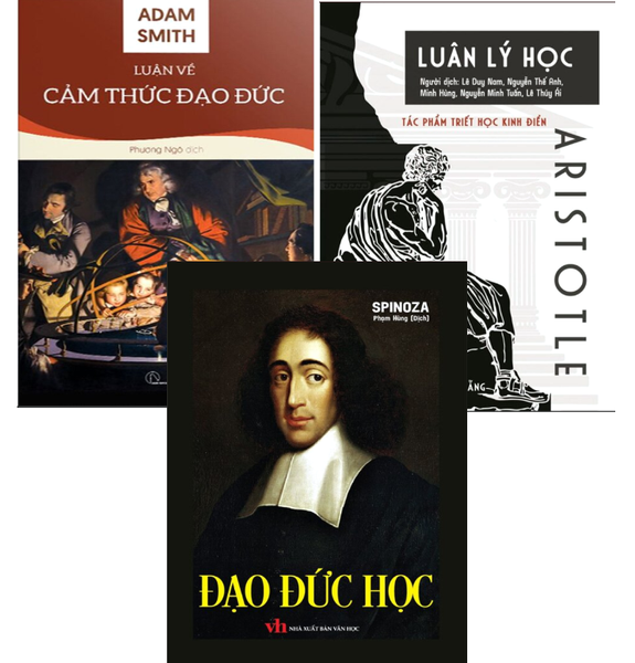 Combo (3 Cuốn Sách) Luân Lý Học + Đạo Đức Học + Luận Về Cảm Thức Đạo Đức (Bìa Cứng)