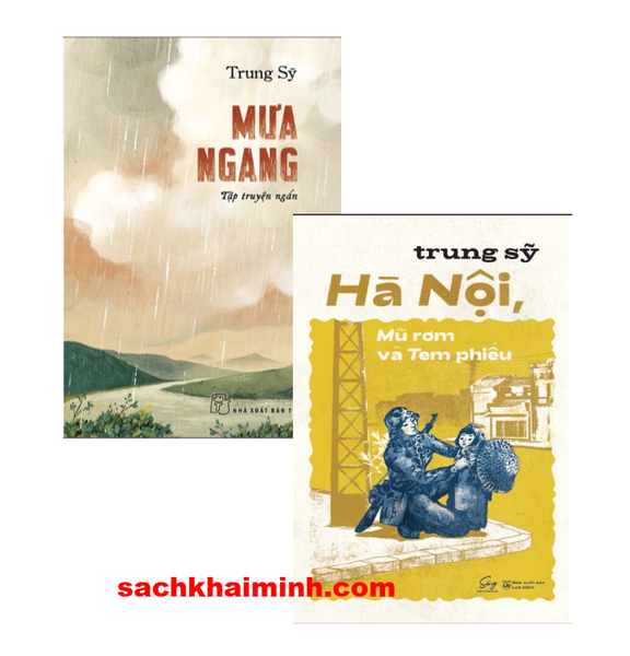 Combo (2 Cuốn Sách) Mưa Ngang + Hà Nội, Mũ Rơm Và Tem Phiếu (Trung Sỹ)