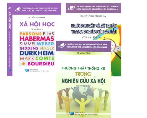 Combo (3 Cuốn Sách) Xã Hội Học + Phương Pháp và Kỹ Thuật Trong Nghiên Cứu Xã Hội + Phương Pháp Thống Kê Trong Nghiên Cứu Xã Hội (Lê Minh Tiến, Nguyễn Xuân Nghĩa)