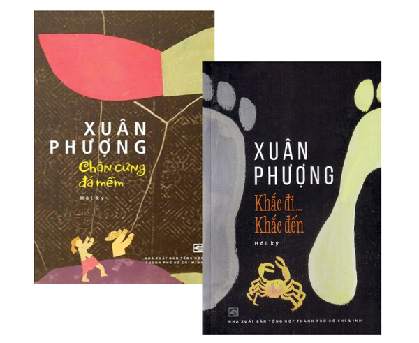 Combo (2 Cuốn Sách) Chân Cứng Đá Mềm (Hồi Ký) + Khắc Đi Khắc Đến (Xuân Phượng)