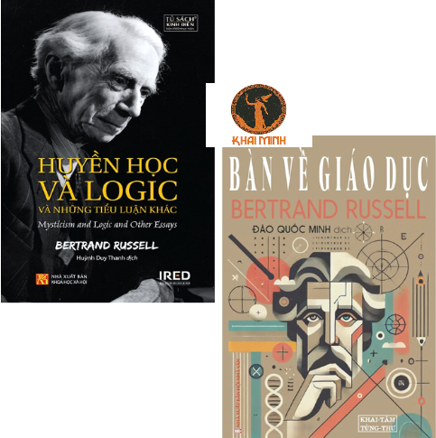 Combo (2 Cuốn Sách) Huyền học và logic và những tiểu luận khác + Bàn Về Giáo Dục (Bertrand Russell)