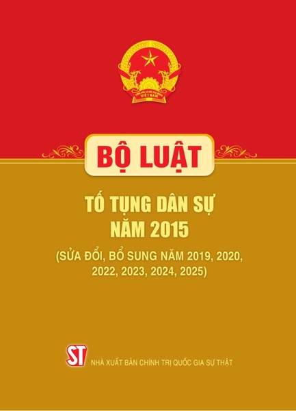 Bộ luật Tố tụng dân sự năm 2015 (Sửa đổi, bổ sung năm 2019, 2020, 2022, 2023, 2024, 2025)