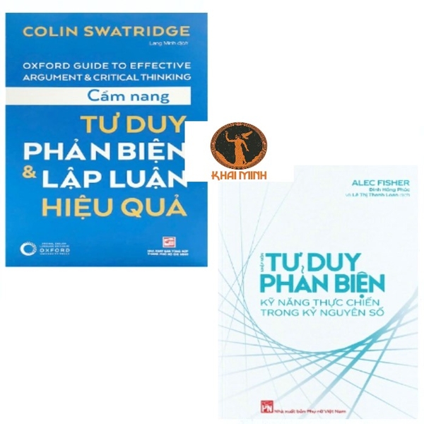 Combo (2 Cuốn Sách) Nhập Môn Tư Duy Phản Biện + Cẩm Nang Tư Duy Phản Biện Và Lập Luận Hiệu Quả