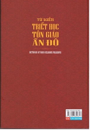 Từ điển triết học tôn giáo Ấn Độ (Bìa cứng) - PGS.TS. Doãn Chính