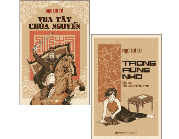 Combo (2 Cuốn Sách) Vua Tây Chúa Nguyễn + Trong Rừng Nho - Dã Sử Hồ Xuân Hương ( Ngô Tất Tố)