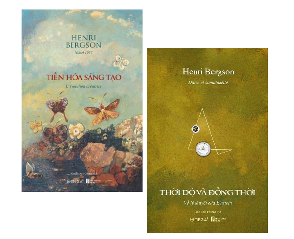 Combo (2 Cuốn Sách) Tiến Hóa Sáng Tạo + Thời Độ Và Đồng Thời (Henri Bergson)