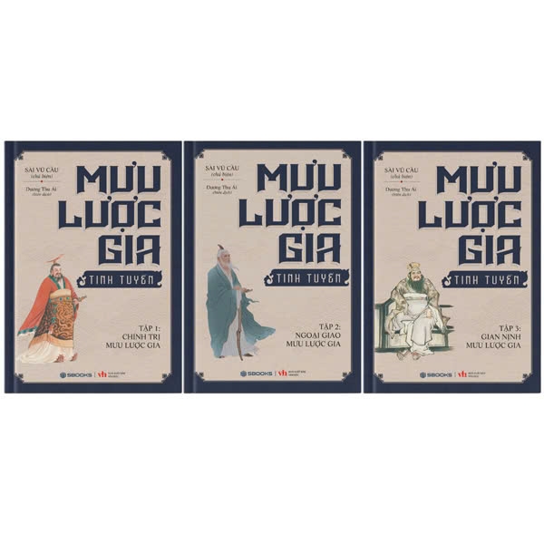 Bộ Sách Mưu Lược Gia - Tinh Tuyển (Bộ 3 Tập) Sài Vũ Cầu