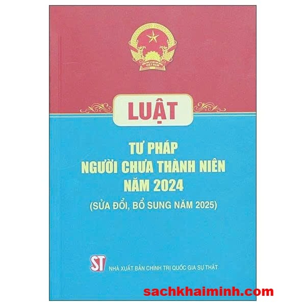 Luật Tư Pháp Người Chưa Thành Niên Năm 2024 (Sửa Đổi, Bỗ Sung Năm 2025) Quốc Hội