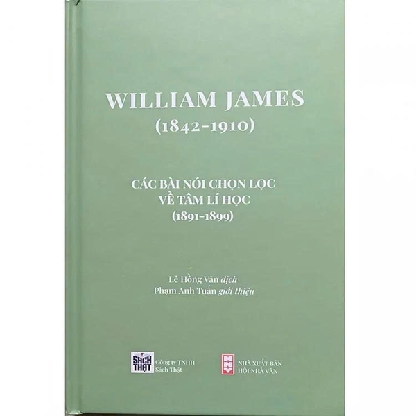 Các bài nói chọn lọc về tâm lý học (1891-1899) William James
