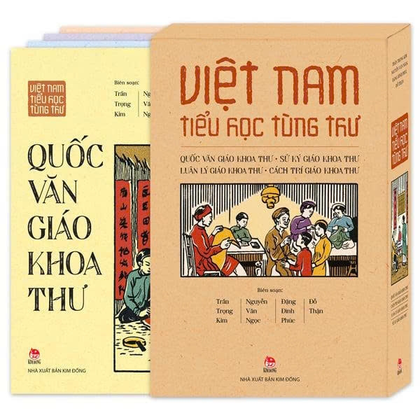 Boxset Việt Nam Tiểu Học Tùng Thư (Hộp 4 Cuốn) Nguyễn Văn Ngọc, Trần Trọng Kim, Đặng Đình Phúc, Đỗ Thận