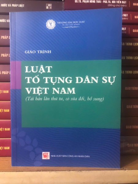 Giáo trình luật tố tụng dân sự Việt Nam (Tái Bản) Đại Học Luật TP. HCM