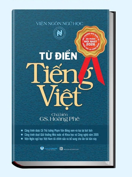 Từ Điển Tiếng Việt (Tái Bản 2026) - Hoàng Phê