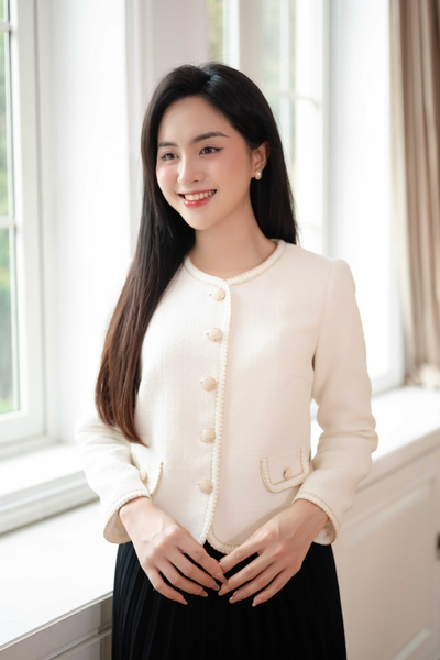 Áo dạ kí giả ngắn TAV442