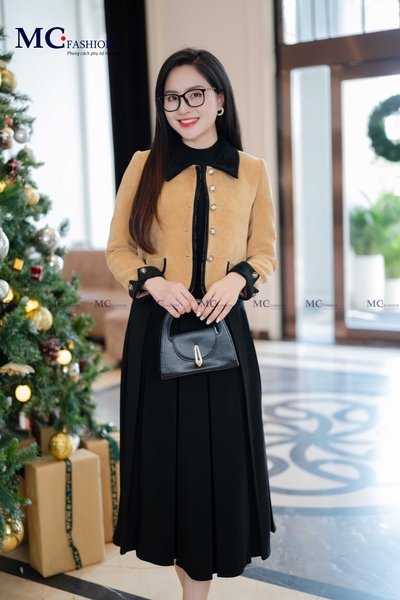 Áo Dạ dáng ngắn TAV448