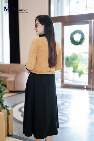 Áo Dạ dáng ngắn TAV448