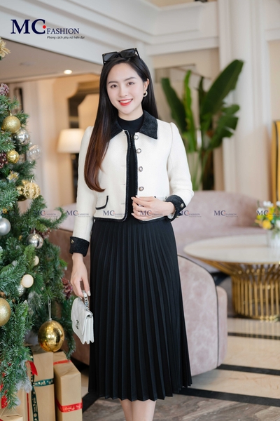 Áo Dạ dáng ngắn TAV448