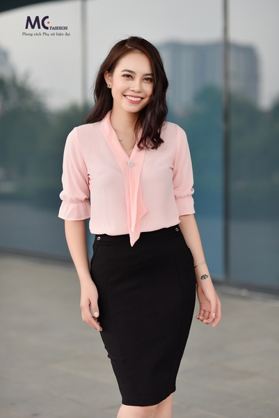 Áo sơ mi thiết kế cách điệu