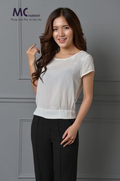 Áo croptop ngắn tay