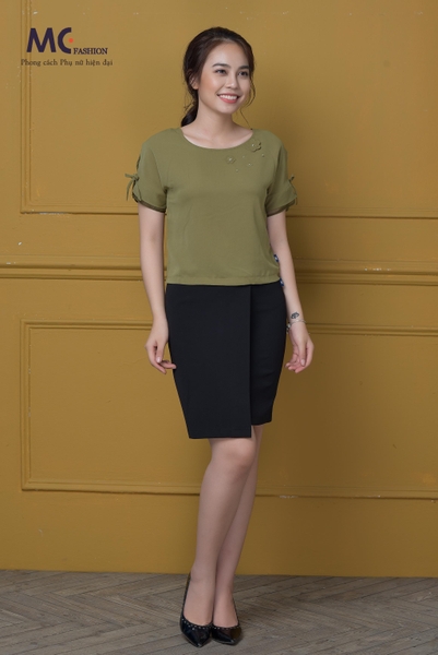 Chân váy juyp 2 vạt