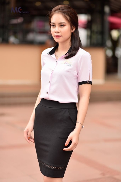 Áo sơ mi thiết kế cách điệu