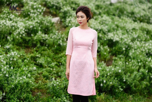 Áo dài Tết M03