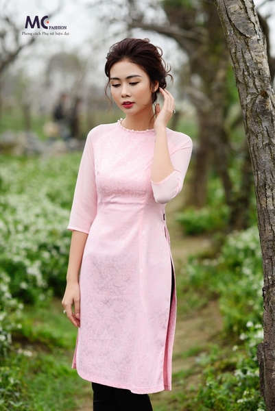 Áo dài Tết M03
