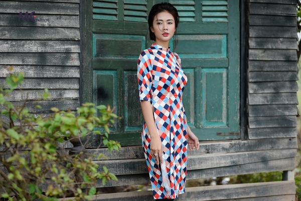 Áo dài Tết M10