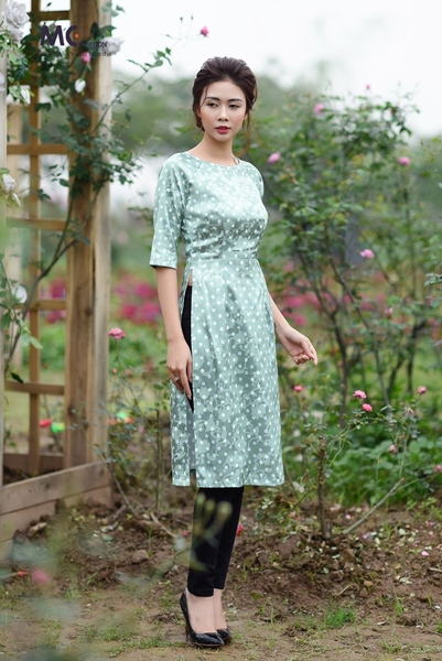 Áo dài Tết M11