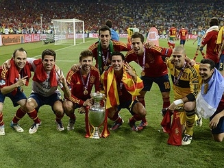 Tây Ban Nha thống trị đội hình tiêu biểu VCK Euro 2012