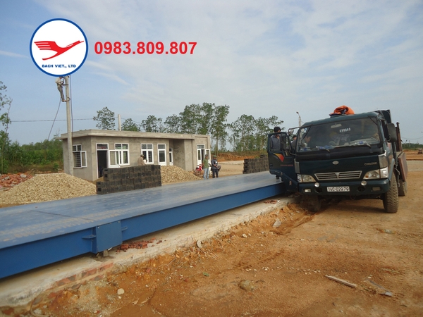 Cân ô tô 18x3m-100 tấn- Đầm Hà, Quảng Ninh