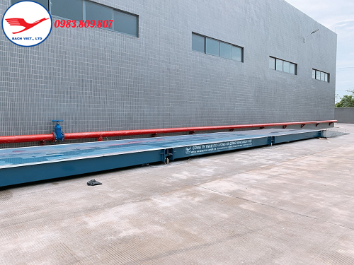 Lắp đặt trạm cân 18x3m-60 tấn tại Hải Hà-Quảng Ninh