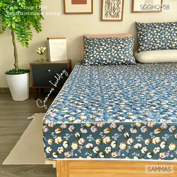 set-ga-goi-cotton-han-quoc-chan-bong-hoa-bong-xanh-dam-sgghq-058