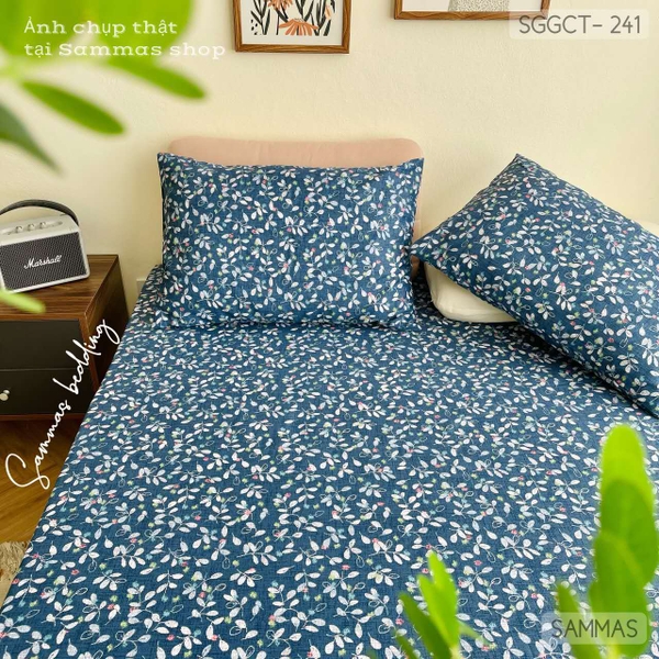 set-ga-goi-cotton-la-nhi-xanh-dam-sggct241