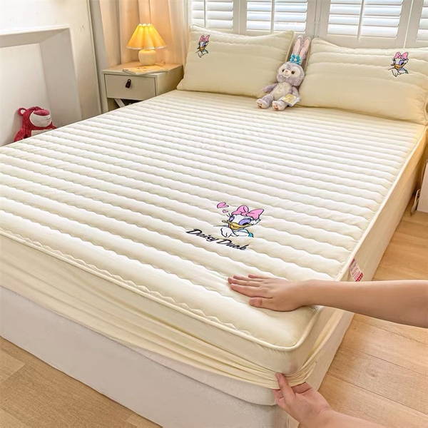 set-ga-goi-cotton-linen-chan-bong-daisy-duck-sggcbl01