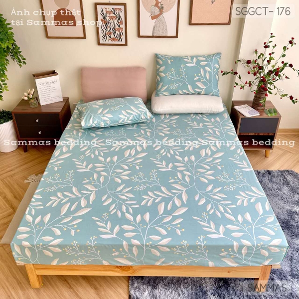 set-ga-goi-cotton-la-nen-xanh-sggct176