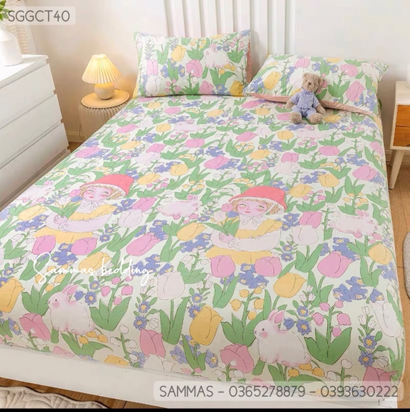 set-ga-goi-cotton-hoa-tulip-sggct40