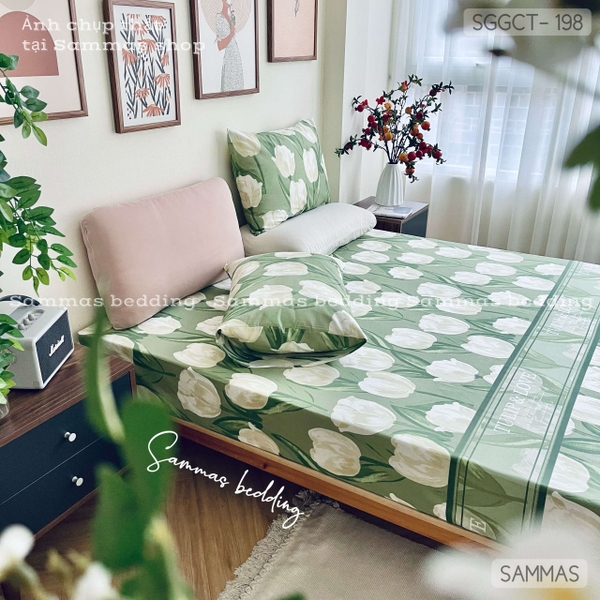 set-ga-goi-cotton-tulip-xanh-sggct198