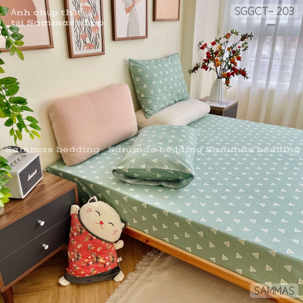 set-ga-goi-cotton-tam-giac-xanh-sggct203