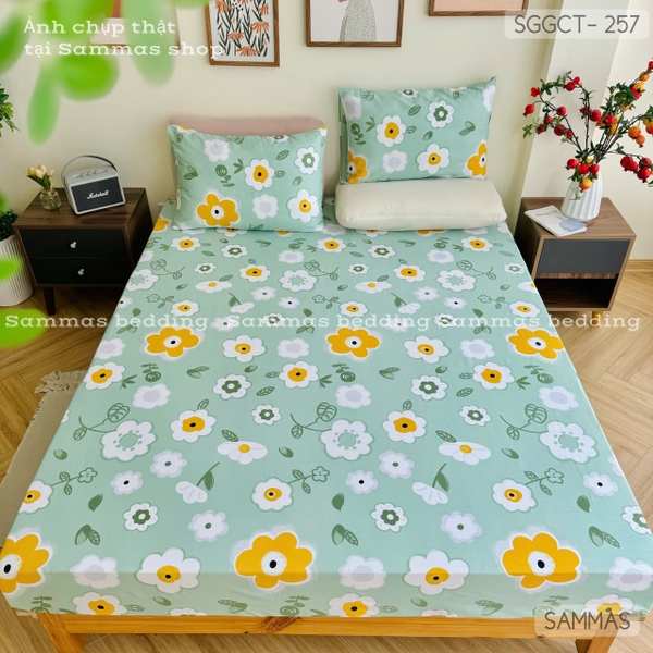 set-ga-goi-cotton-hoa-xanh-ikea-sggct257