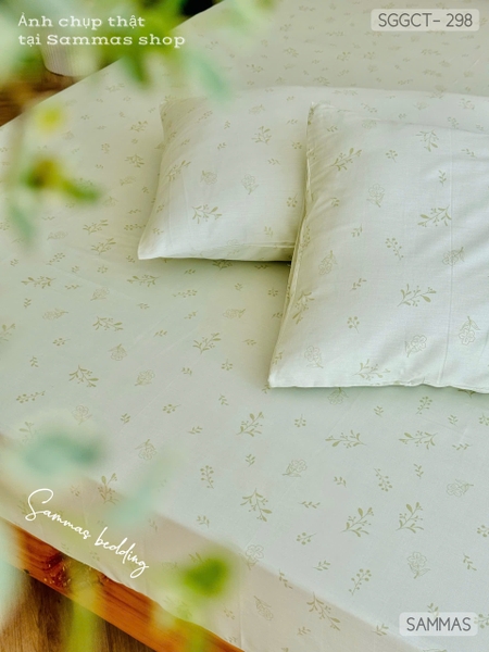 set-ga-goi-cotton-la-nhi-xanh-sggct298