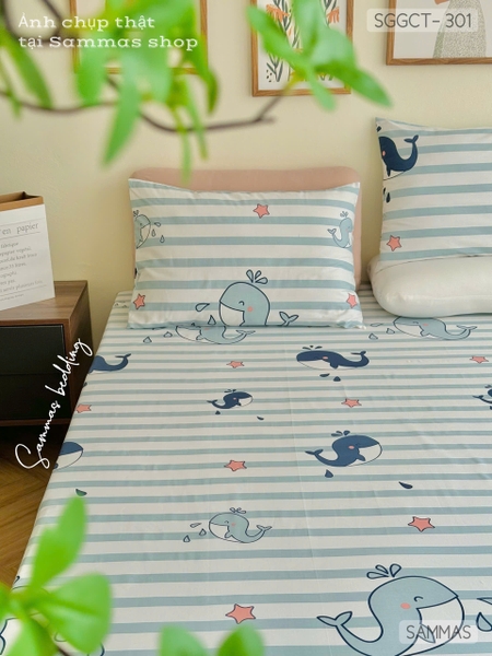 set-ga-goi-cotton-ca-voi-xanh-sggct301