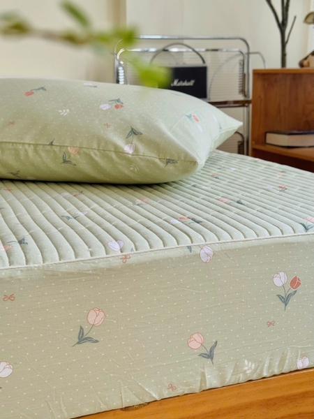 set-ga-goi-cotton-silk-han-tuplip-xanh-sggsh60