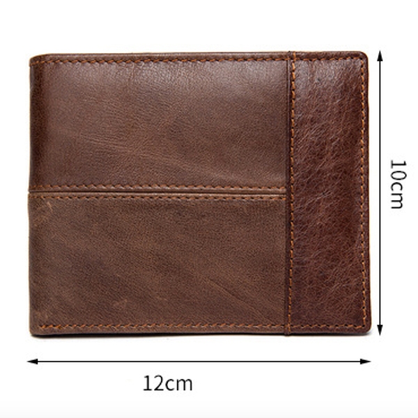 Ví nam ngang da thật VD285-2