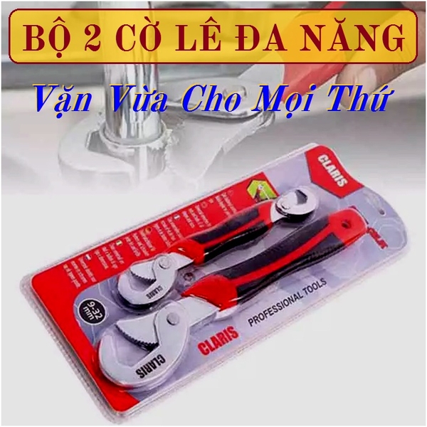 Bộ 2 cờ lê đa năng tiện dụng